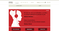 Desktop Screenshot of emonsaudiolibri.it